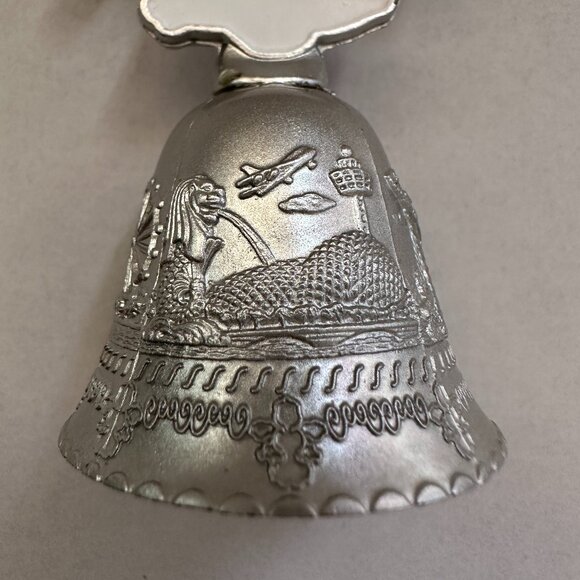 Bell Table Decor Bottle Opener Paper Holder Metal 4.5" - Picture 5 of 9